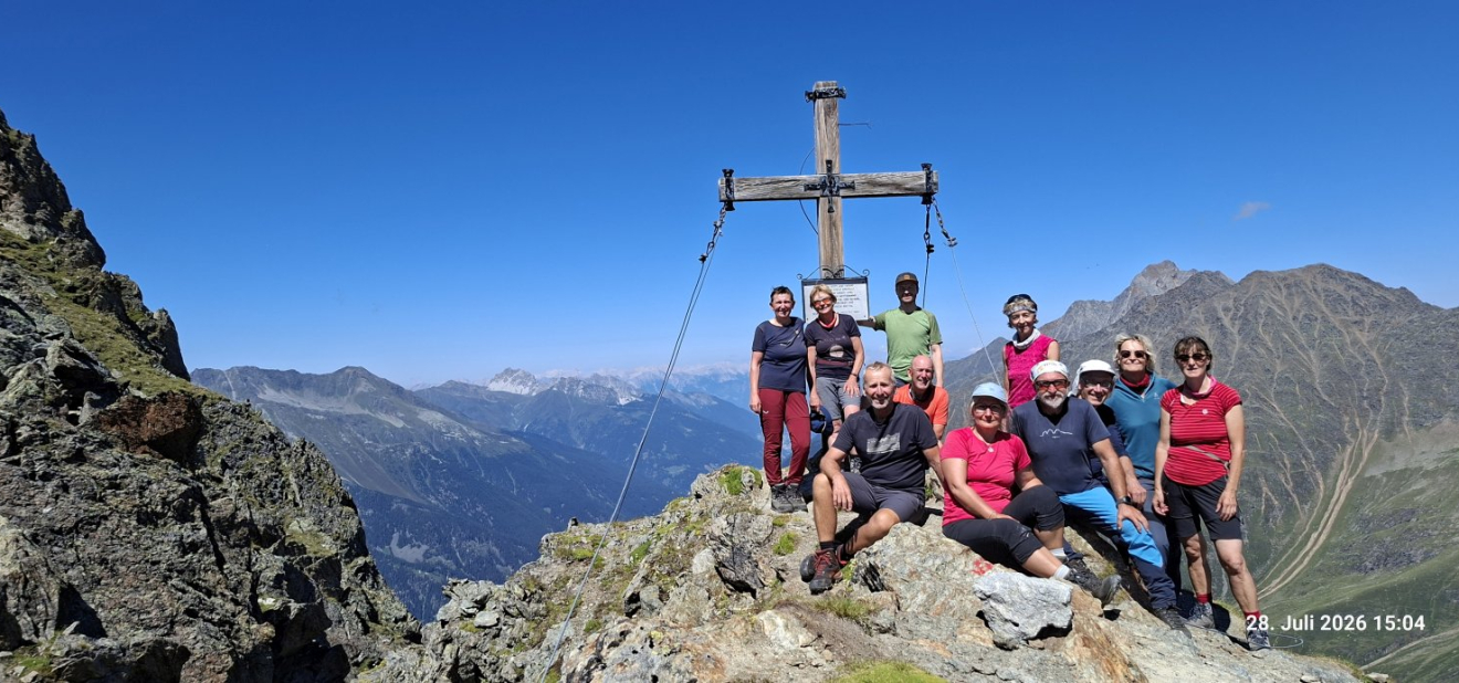 4 Tage auf dem Stubaier Höhenweg, von Hütte zu Hütte